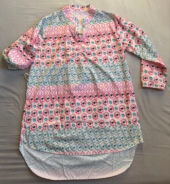 Robe tunique à motifs, Taille unique 