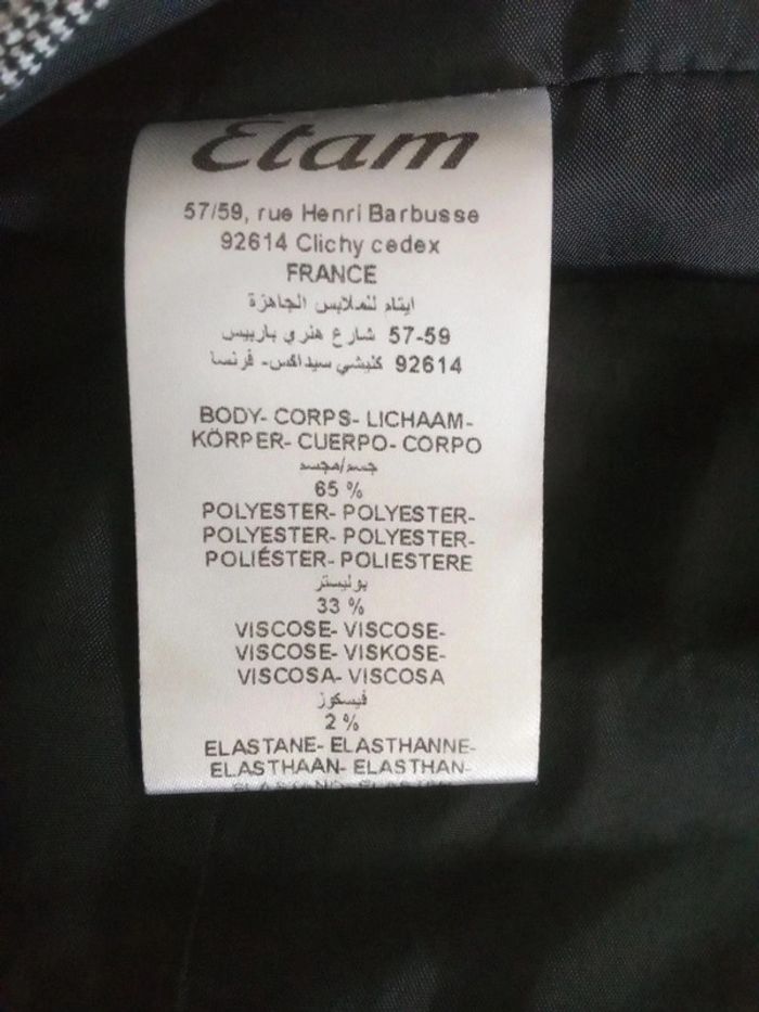 Blazer à carreaux - photo numéro 4