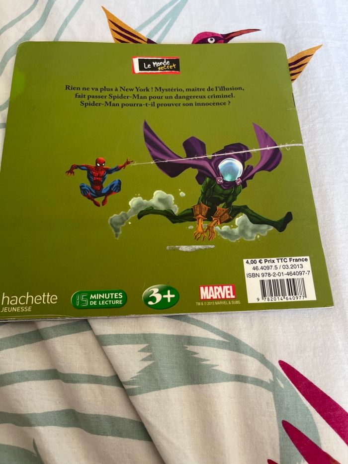 Livre Spiderman contre mysterio Marvel - photo numéro 3