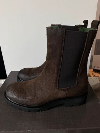 Bottines felmini marron cuir 39 neuves