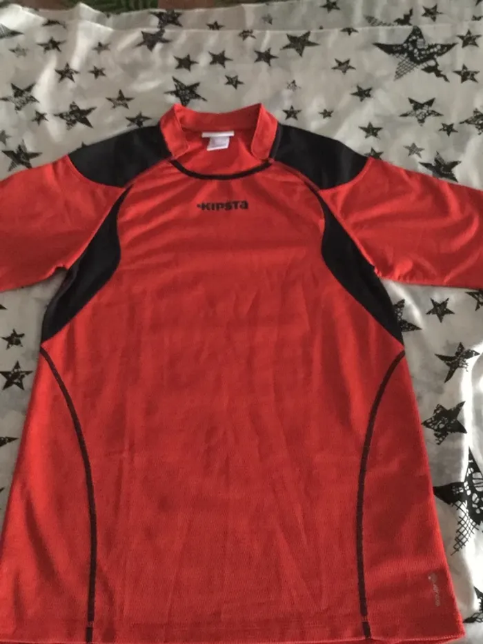 Tee shirt sport garçon taille 12 ans kripsa - photo numéro 2