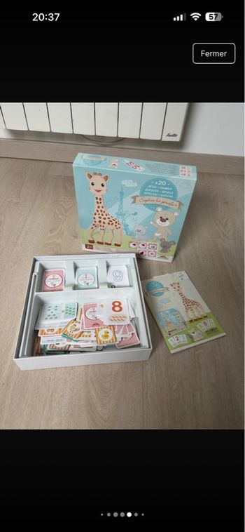 Jeux Sophie la girafe 
