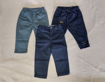 Lot de 3 pantalons 18 mois