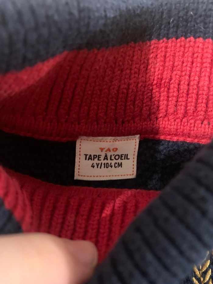 Pull à col roulé Tape à l’œil 4 ans - 104 cm - photo numéro 3