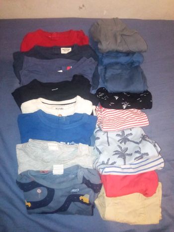 Lot de vêtements toute marque