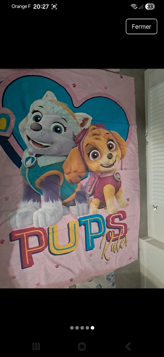 Housse de couette pat patrouille - photo numéro 5