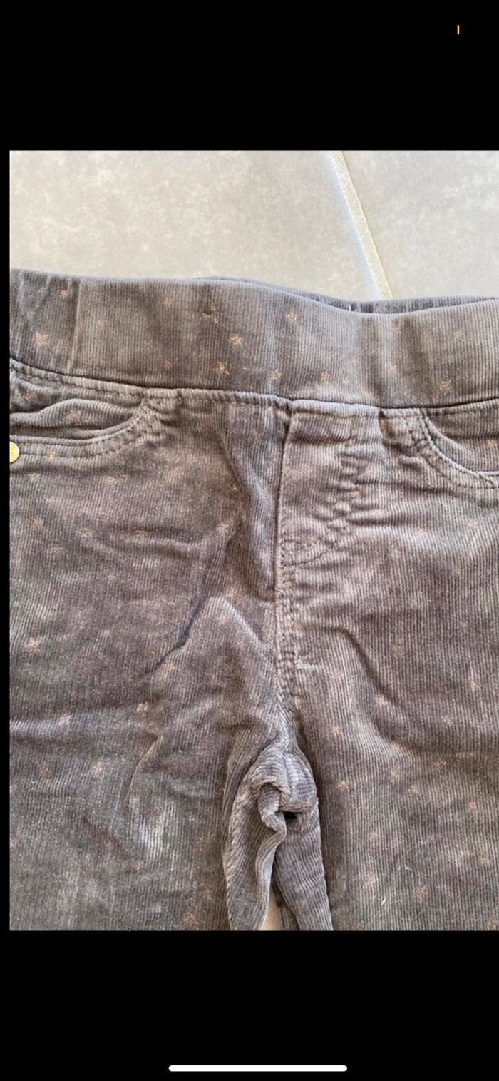 Jean velours Okaïdi 24 mois - photo numéro 3