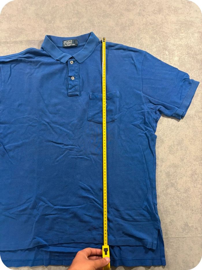 Ralph Lauren Bleu logo brodé blanc taille XL💙🤍 - photo numéro 9