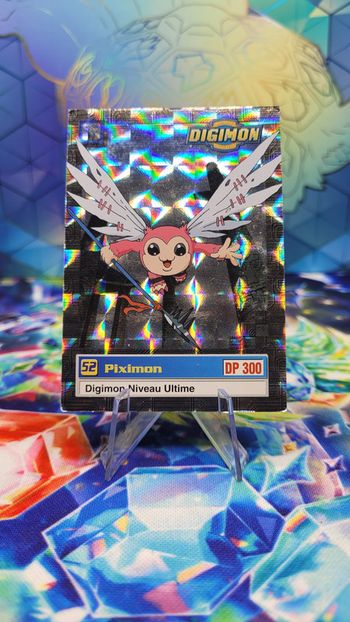 Carte Digimon Piximon U5/8 (FOIL) Édition Série TV 1999