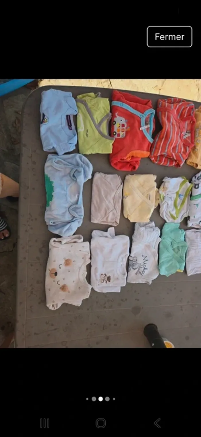 Gros lots de vêtements 1 mois garcon - photo numéro 7