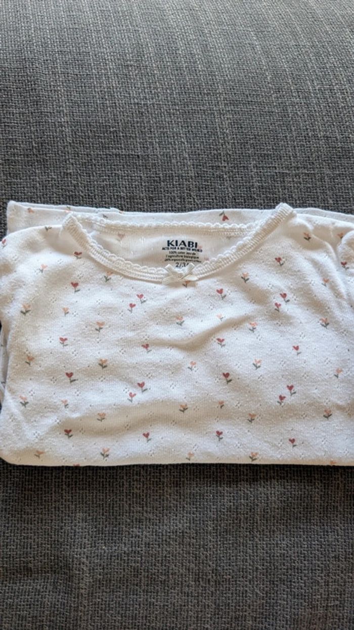 Lot de 8 maillots de corps ML taille 2/3 ans - photo numéro 4