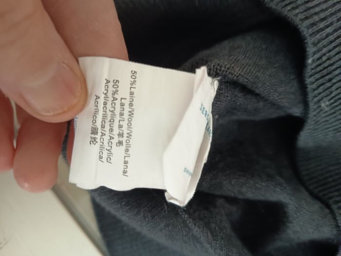 Pull leger, Serge Blanco, M, gris anthracite - photo numéro 4