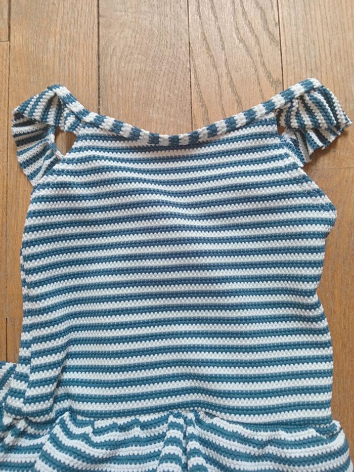 Maillot bain fille 1 pièce Hema 2 ans marinière - photo numéro 2