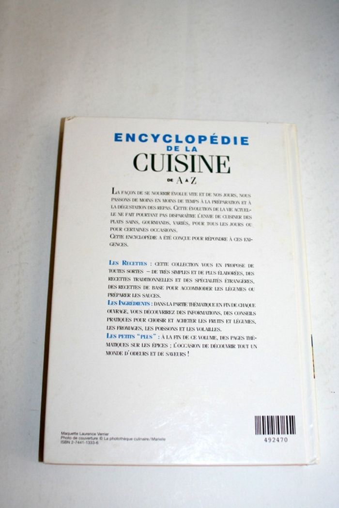 Encyclopédie de la cuisine Volume 3 de France Loisirs - photo numéro 2