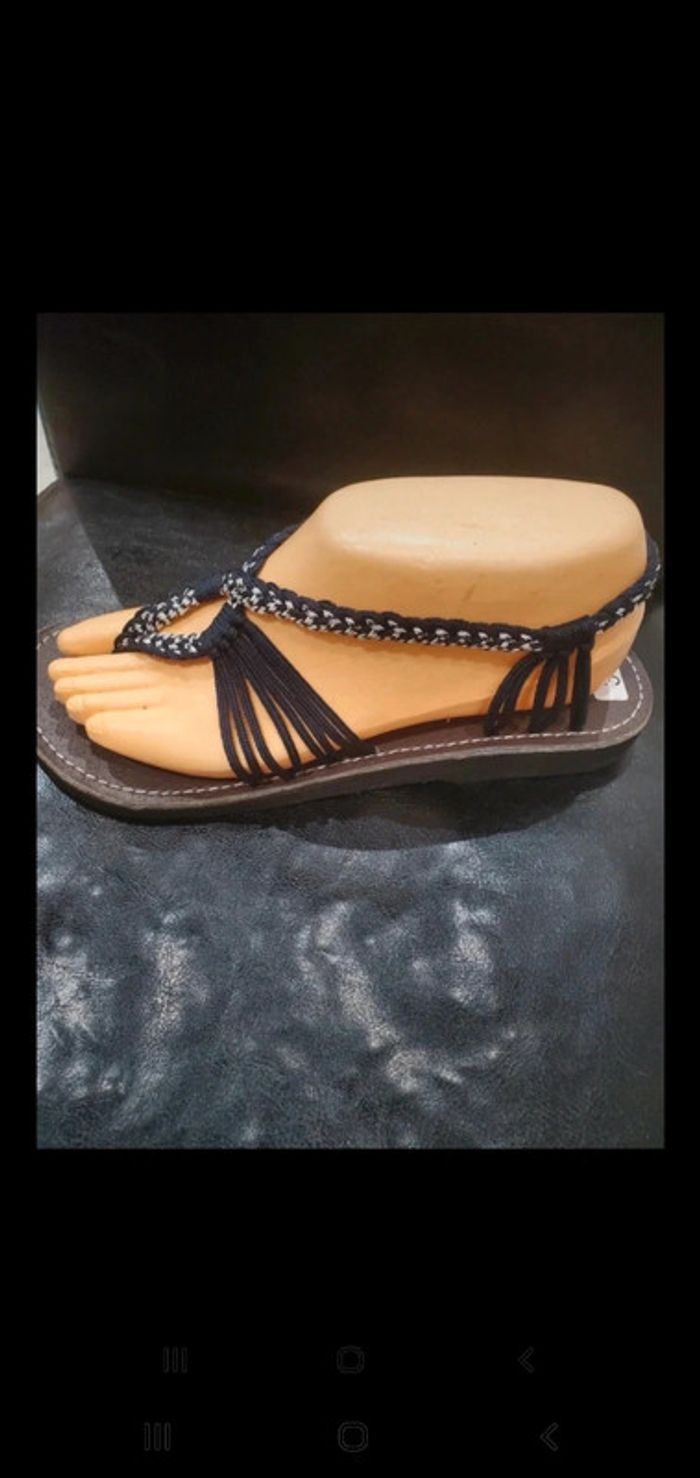 Sandales en corde - photo numéro 2