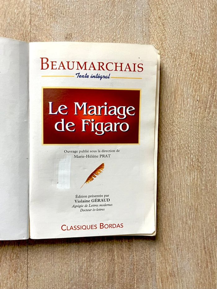 Beaumarchais, Le Mariage de Figaro - Classiques Bordas - photo numéro 3