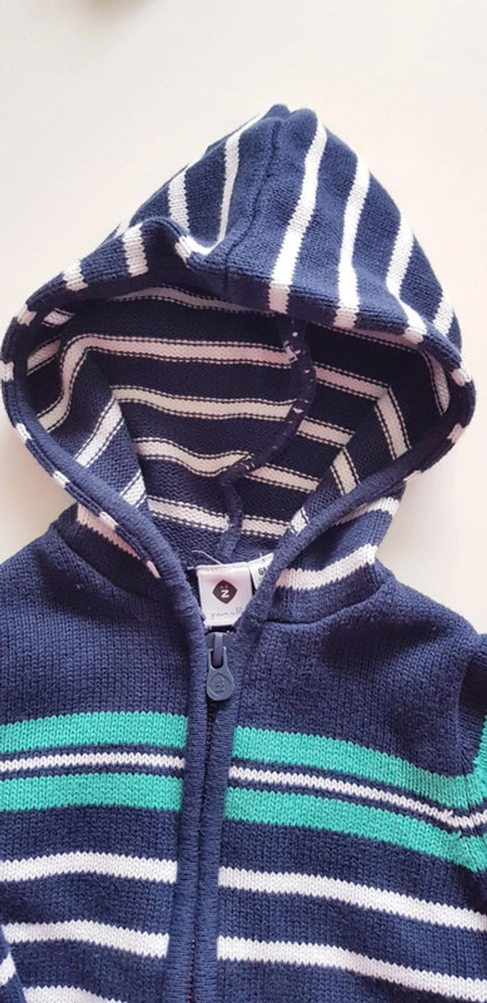 Gilet Z grain de blé 6 mois - photo numéro 3