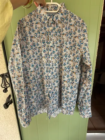 Chemise fleurie