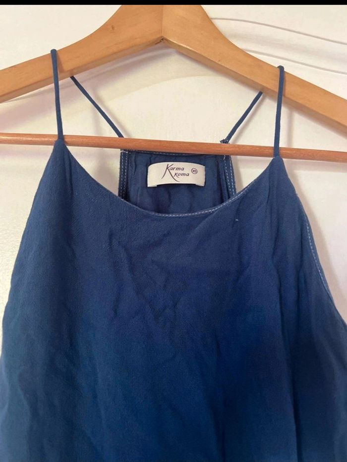 Sublime robe été vintage dos nu - taille XS - neuve - photo numéro 2