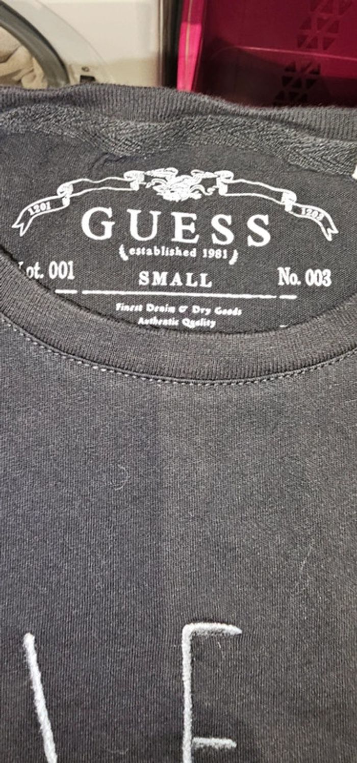 Tee shirt longues manches guess - photo numéro 2