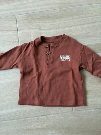 Tee shirt marron
