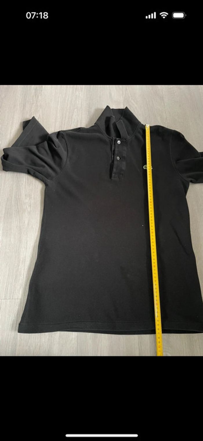 Polo manche longue Lacoste taille 2 - photo numéro 8