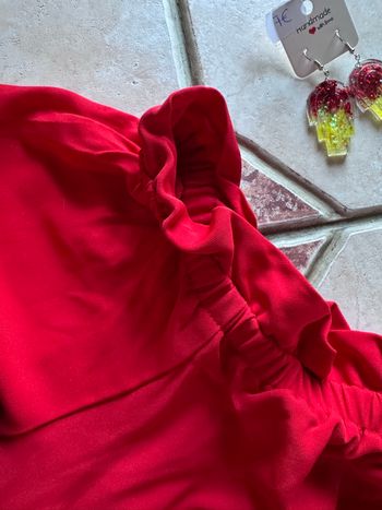 Petite robe rouge kiabi en 40