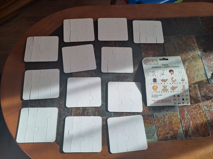 Puzzle animaux et corps humain - photo numéro 2