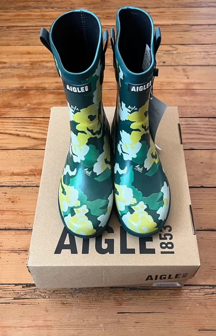 Botte Aigle Alya Print - photo numéro 5
