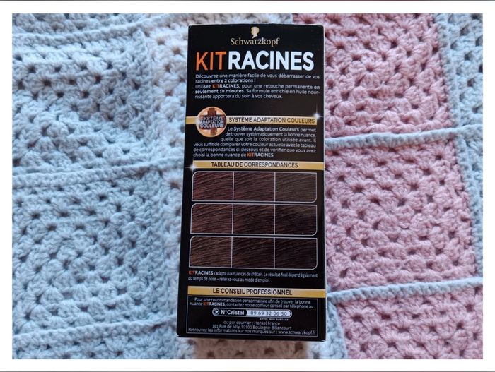 Kit coloration racines schwarzkopf Châtain - photo numéro 2