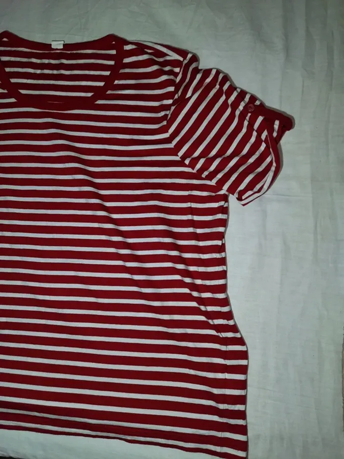 T-shirt à rayures vintage - photo numéro 2