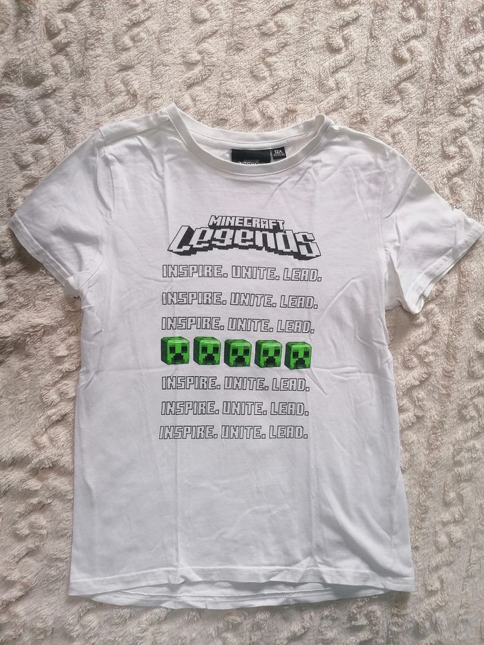 T-shirt manches courtes Minecraft legends 🟩 mixte 12 ans - photo numéro 3