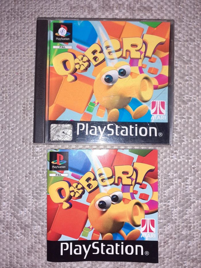 Playstation 1 ps1 q bert qbert