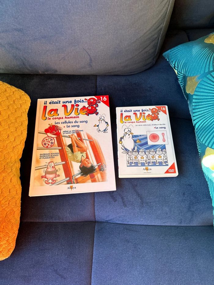 Livre et dvd numéro 16 collection la vie le corps humain - photo numéro 2