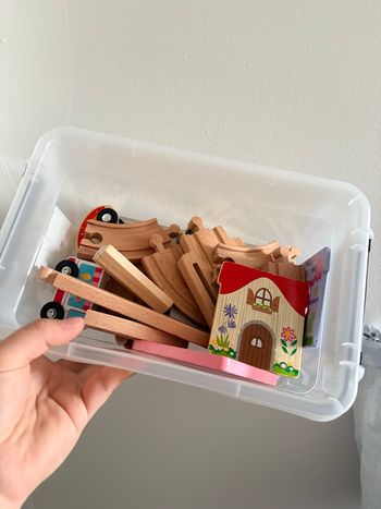 Circuit voiture en bois 