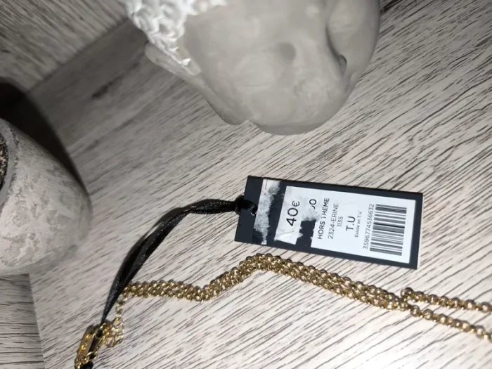 Collier avec pierre naturelle - photo numéro 2
