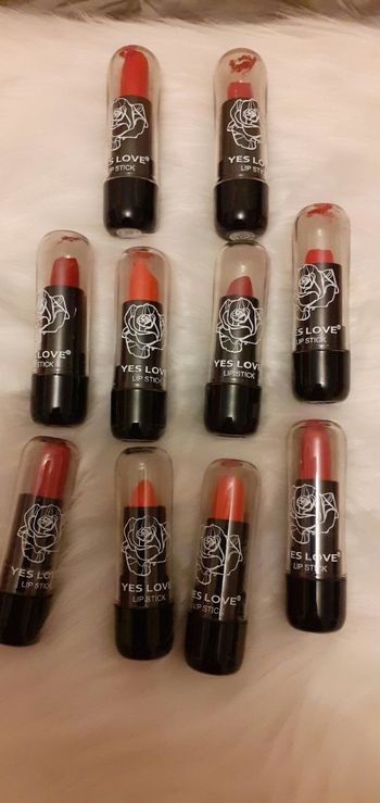 Lot de 10 rouges à lèvres matte