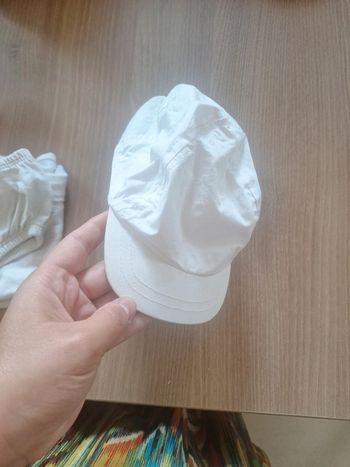 Casquette blanche uni