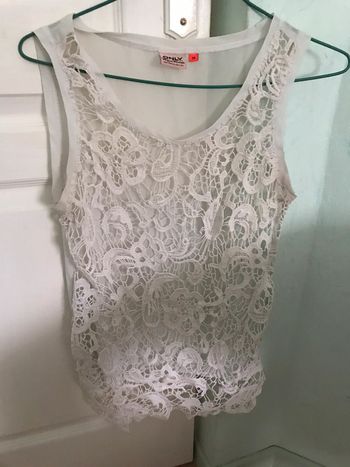 Haut Blanc Only - Taille 38