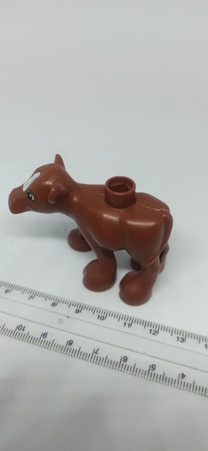 Veau marron lego duplo - photo numéro 2