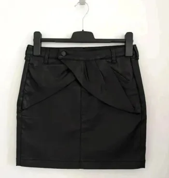 Jupe noire en coton - Comptoir des cotonniers - taille 38