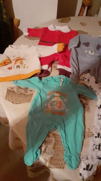 Pyjamas garçon 1 mois