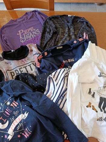 Lot tee shirts fille 12 ans