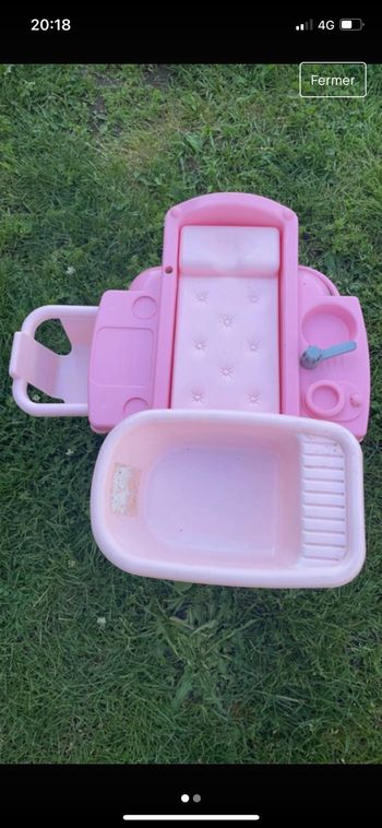 Table à langer poupée