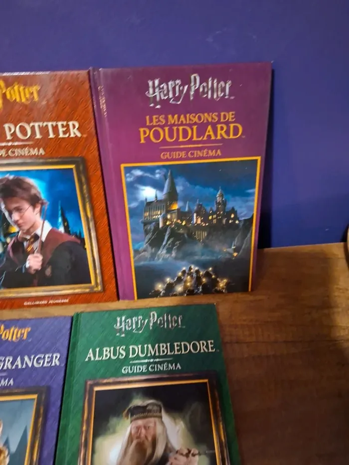 Lot de 5 livres Harry Potter Gallimard jeunesse - photo numéro 2