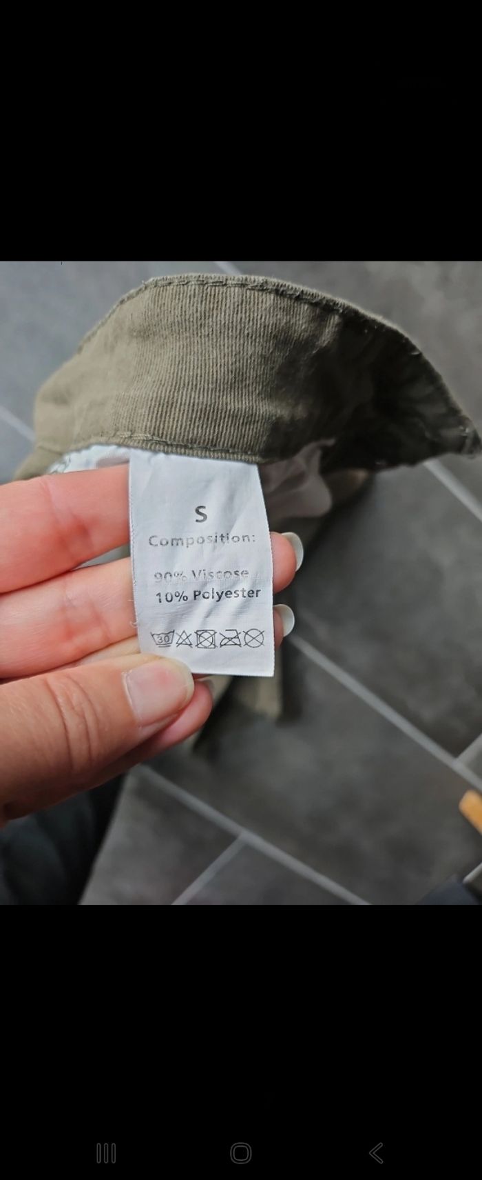 Pantalon garçon cargo taille S - photo numéro 7