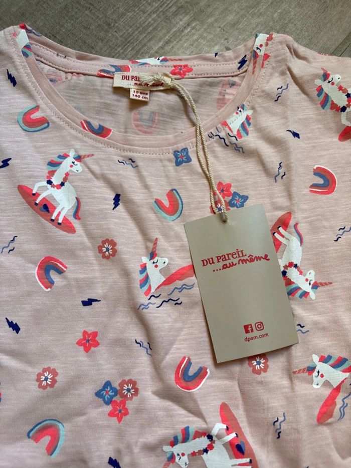 T shirt dpam neuf 10 ans - photo numéro 2