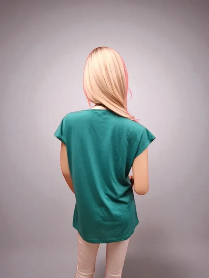 Atlas for Women T-Shirt fleuri vert * taille 38/40 * - photo numéro 5
