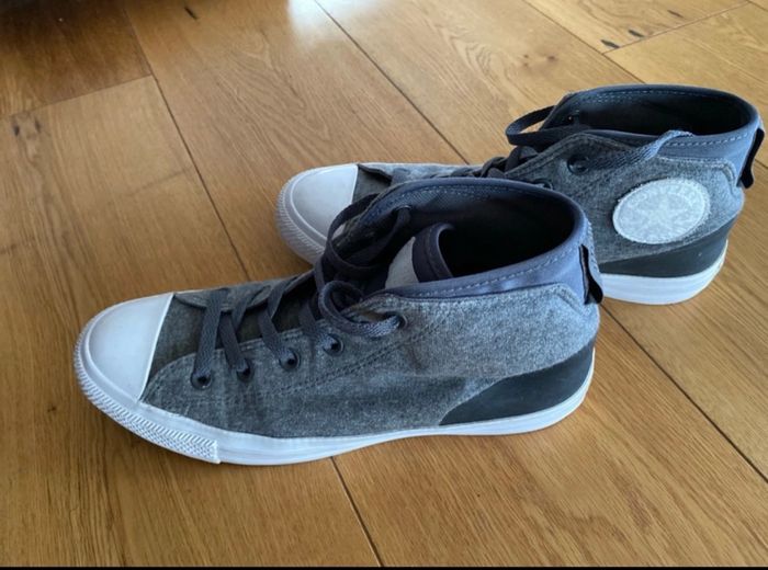 Converse grise hiver 41 - très bon état - photo numéro 2