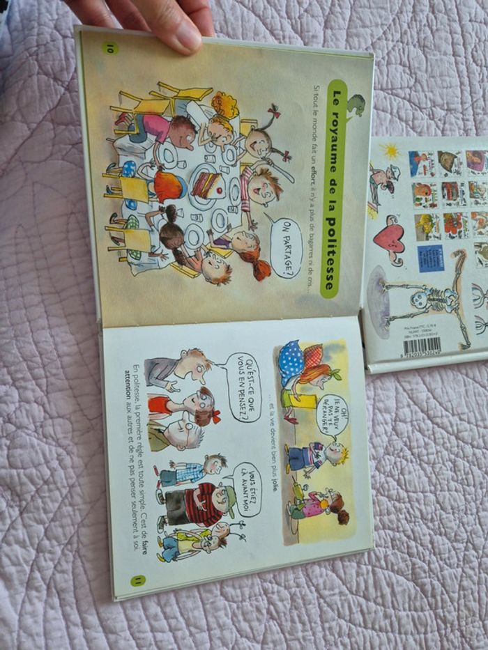 Livres enfants - mes petites encyclopédies larousse - lot 2 - corps et politesse - photo numéro 4